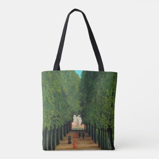 Henri Rousseau, Avenue in Saint Cloud Tote Bag (Achterkant)