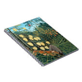 Henri Rousseau - Battling Tiger en Buffalo Notitieboek (Rechterzijde)