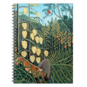 Henri Rousseau - Battling Tiger en Buffalo Notitieboek (Voorkant)