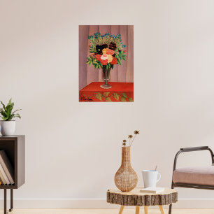 Henri Rousseau, Boeket Bloemen, Poster