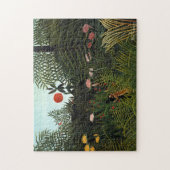 Henri Rousseau Bos Landscape Botanical Legpuzzel (Verticaal)