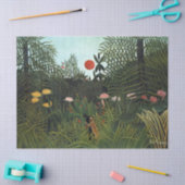 Henri Rousseau | Bossen van de eerste persing met  Tissuepapier (Craft)