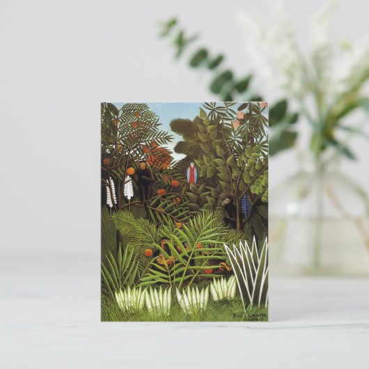 Henri Rousseau Briefkaart (Staand voorkant)