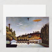 Henri Rousseau - brug van Sevres en heuvels van Cl Bedankkaart (Voorkant / Achterkant)