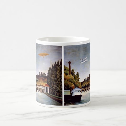 Henri Rousseau - brug van Sevres en heuvels van Cl Koffiemok (Center)