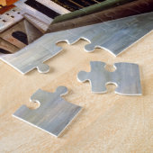 Henri Rousseau - brug van Sevres en heuvels van Cl Legpuzzel (Zijkant)