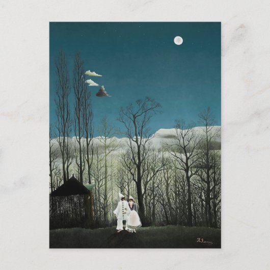 Henri Rousseau - Carnavalsavond Briefkaart (Voorkant)
