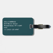 Henri Rousseau - Carnival Evening Bagagelabel (Achterkant horizontaal)