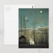 Henri Rousseau Carnival Evening Briefkaart (Voorkant / Achterkant)