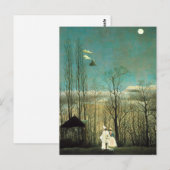 Henri Rousseau Carnival Evening Briefkaart (Voorkant / Achterkant)