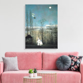 Henri Rousseau Carnival Evening Canvas Afdruk (Insitu (Woonkamer))