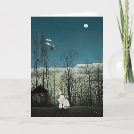 Henri Rousseau - Carnival Evening Kaart (Voorkant)