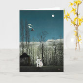 Henri Rousseau - Carnival Evening Kaart (Gele Bloem)