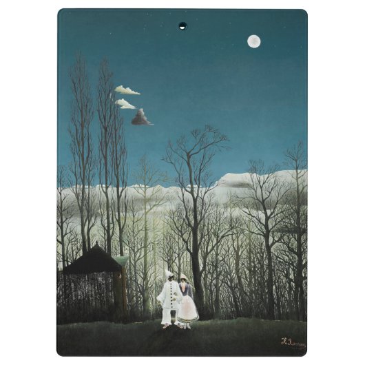Henri Rousseau - Carnival Evening Klembord (Achterkant)