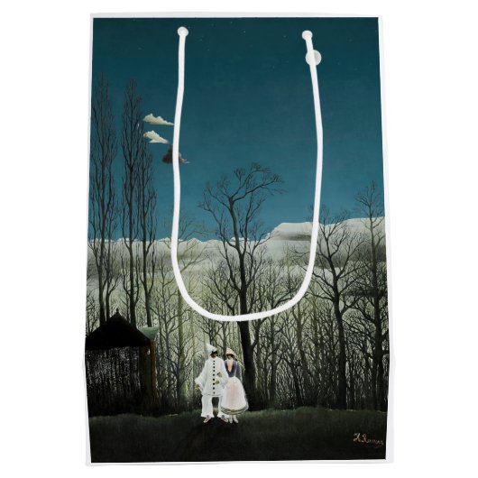 Henri Rousseau - Carnival Evening Medium Cadeauzakje (Achterkant)