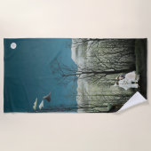 Henri Rousseau - Carnival Evening Strandlaken (Voorkant)