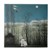 Henri Rousseau - Carnival Evening Tegeltje (Voorkant)