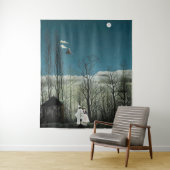 Henri Rousseau - Carnival Evening Wandkleed (In situ)