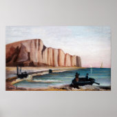 Henri Rousseau - Cliffs Poster (Voorkant)
