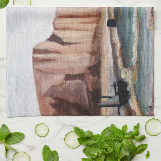 Henri Rousseau - Cliffs Theedoek (Gevouwen)