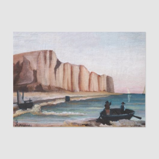 Henri Rousseau - Cliffs Tissuepapier (Voorkant)