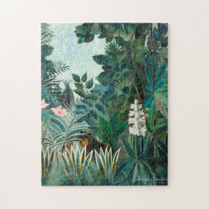 Henri Rousseau de Botanische Gar van het Equatoria Legpuzzel