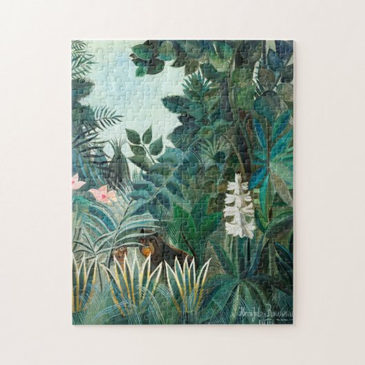 Henri Rousseau de Botanische Gar van het Equatoria Legpuzzel (Verticaal)
