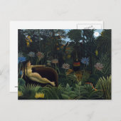 Henri Rousseau - de Droom Briefkaart (Voorkant / Achterkant)
