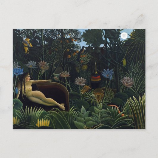 Henri Rousseau - de Droom Briefkaart (Voorkant)