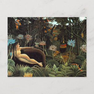 Henri Rousseau - De droom Briefkaart