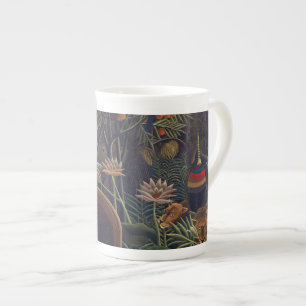 Henri Rousseau De Droom - Jungle vrouw met dieren Porselein Kop