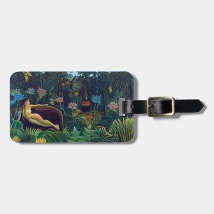 Henri Rousseau - De droom/Le Reve Bagagelabel