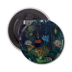 Henri Rousseau - De droom/Le Reve Button Flesopener
