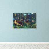 Henri Rousseau - De droom/Le Reve Canvas Afdruk (Insitu (Houten vloer))