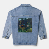 Henri Rousseau - De droom/Le Reve Denim Jacket (Achterkant)