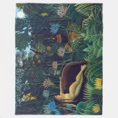 Henri Rousseau - De droom/Le Reve Fleece Deken (Voorkant)
