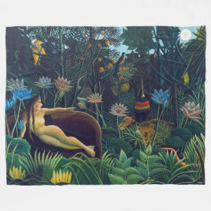 Henri Rousseau - De droom/Le Reve Fleece Deken