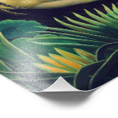 Henri Rousseau - De droom/Le Reve Foto Afdruk (Hoek)