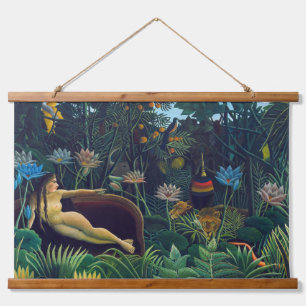 Henri Rousseau - De droom/Le Reve Hangend Wandkleed