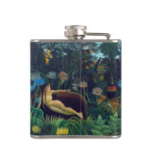 Henri Rousseau - De droom/Le Reve Heupfles (Achterkant)