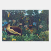 Henri Rousseau - De droom/Le Reve Inpakpapier Vel (Voorkant)