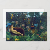 Henri Rousseau - De droom/Le Reve Kaart (Voorkant / Achterkant)