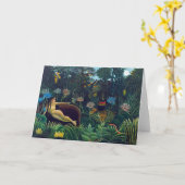 Henri Rousseau - De droom/Le Reve Kaart (Gele Bloem)