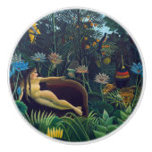 Henri Rousseau - De droom/Le Reve Keramische Knop (Voorkant)