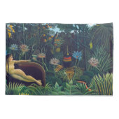 Henri Rousseau - De droom/Le Reve Kussensloop (Achterkant)