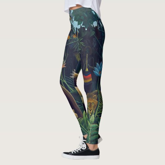 Henri Rousseau - De droom/Le Reve Leggings (Links)