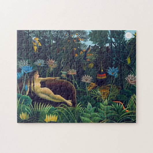 Henri Rousseau - De droom/Le Reve Legpuzzel (Horizontaal)