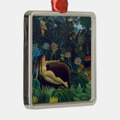 Henri Rousseau - De Droom / Le Reve Metalen Ornament (Rechts)