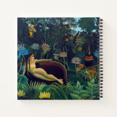 Henri Rousseau - De droom/Le Reve Notitieboek (Achterkant)