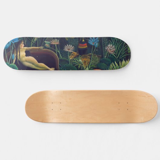 Henri Rousseau - De droom/Le Reve Persoonlijk Skateboard (Horizontaal)